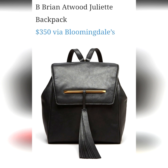 Brian Atwood Handbags - Brian Atwood Leather backpack